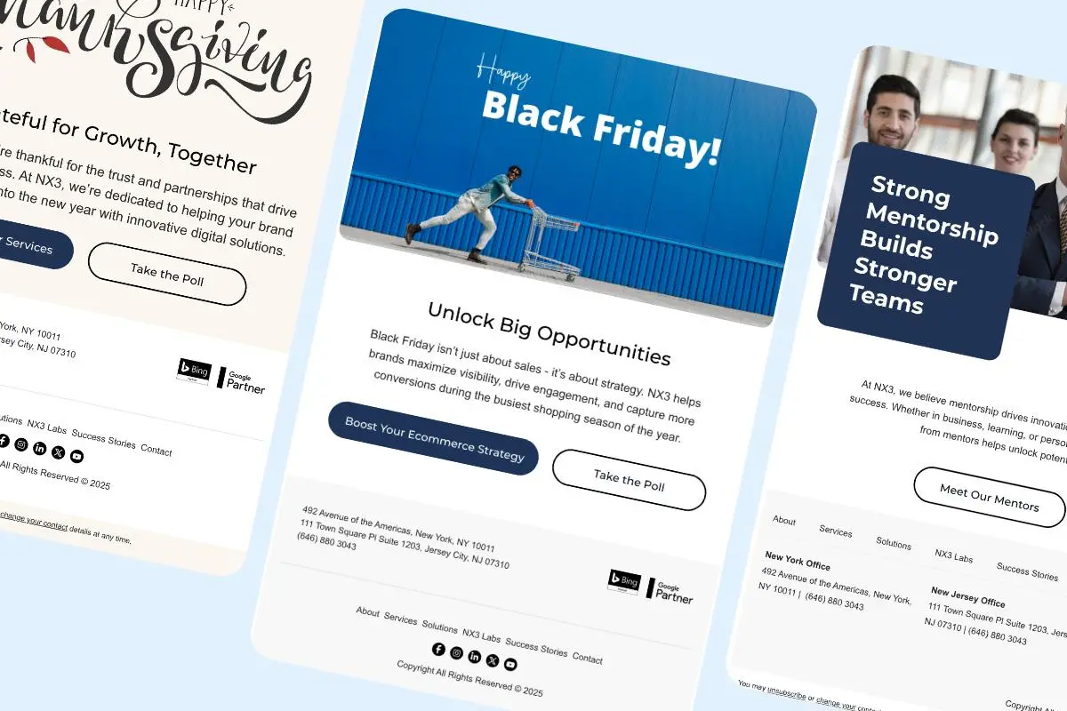 email campaign design